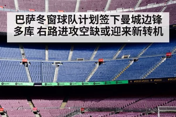 巴萨冬窗球队计划签下曼城边锋多库 右路进攻空缺或迎来新转机（6686.com）